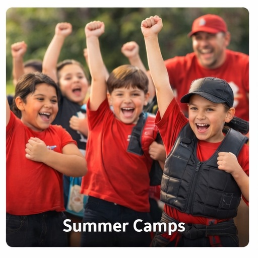 Karate camp and group training