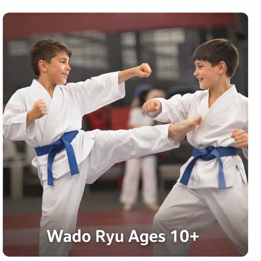 Teen and adult karate training